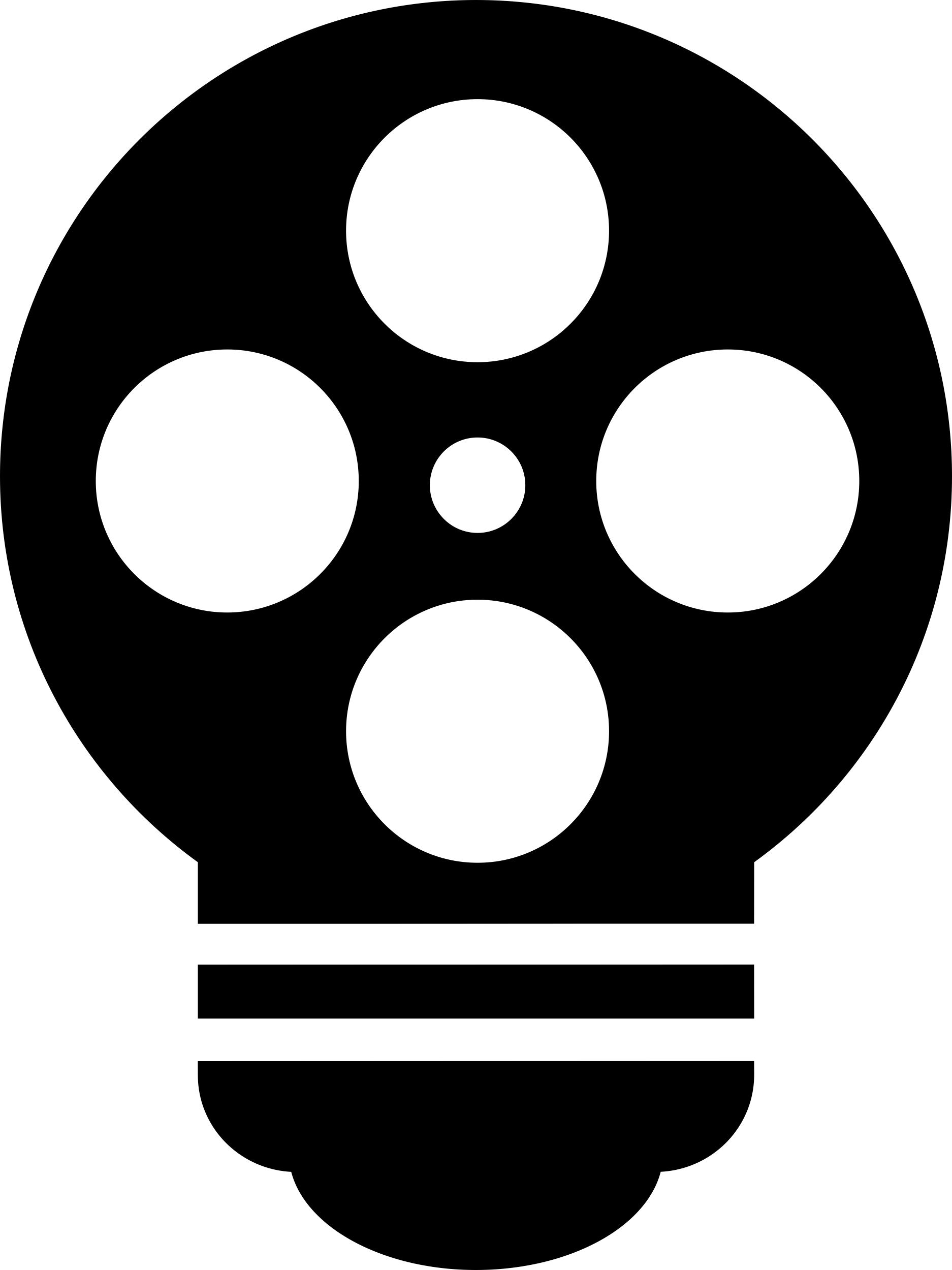 Lightbulb With Cinema Film Reel Craft Design Svg File Free Vectors
